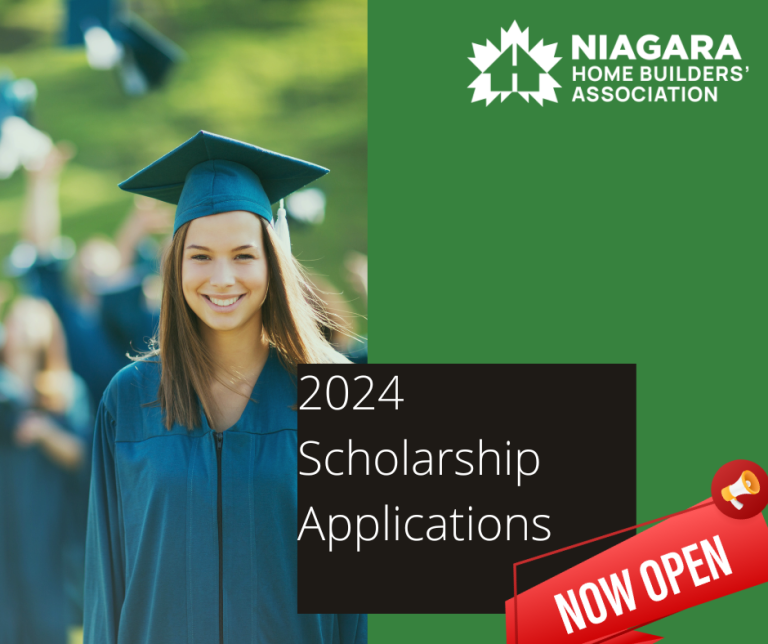 Scholarship Program 2024 Application NOW OPEN! Niagara Home