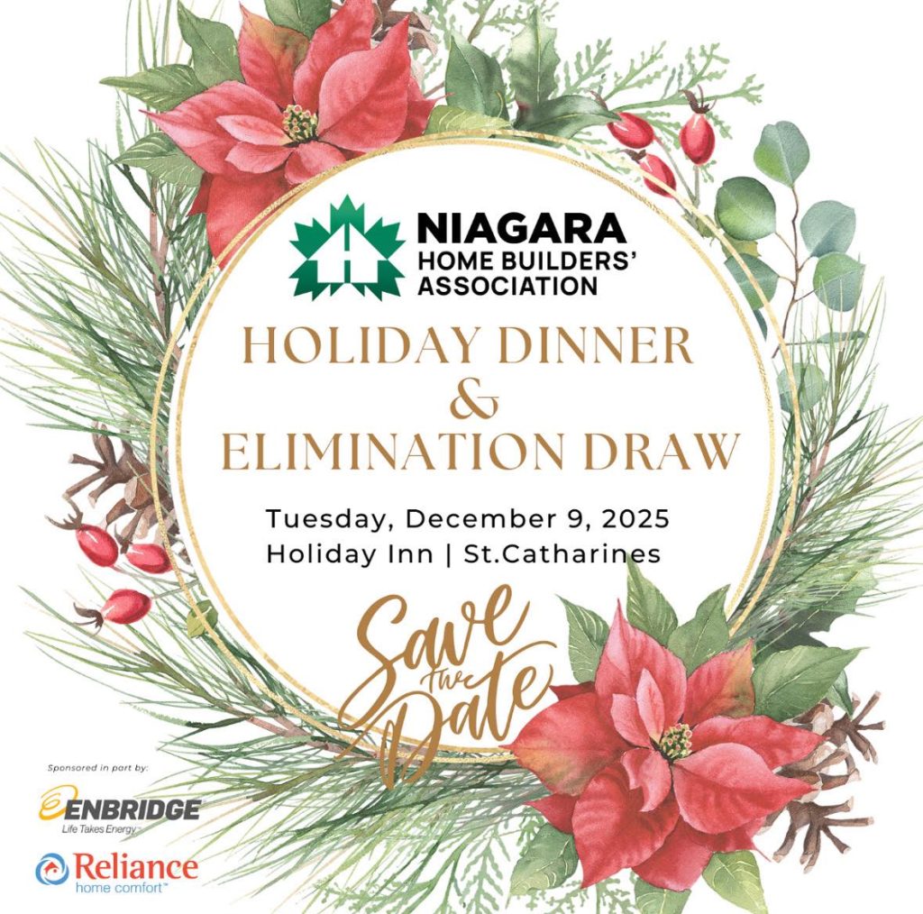 NHBA | Save the Date for our Holiday Dinner & Elimination Draw on December 9